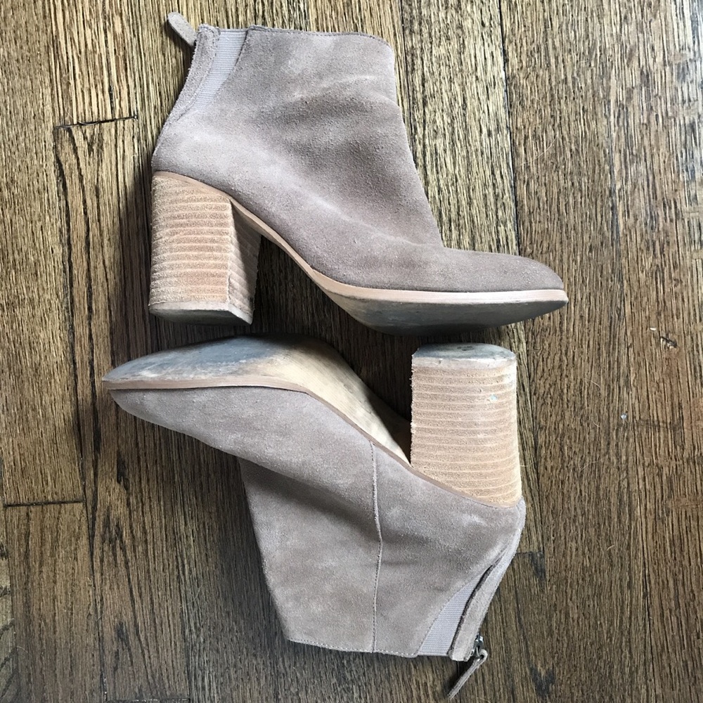 Urban outfitters suede booties